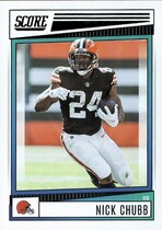 2022 Score Base Set #204 Nick Chubb