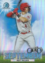 2023 Bowman Chrome Sights on September #SOS-8 Matt Mclain