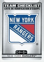 2021 Upper Deck O-Pee-Chee OPC #570 New York Rangers