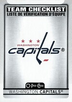 2021 Upper Deck O-Pee-Chee OPC #580 Washington Capitals