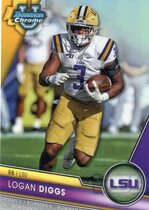 2023 Bowman Chrome University Refractor #161 Logan Diggs