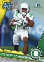 2023 Bowman Chrome University Refractor #187 Noah Whittington