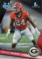 2023 Bowman Chrome University #55 Malaki Starks