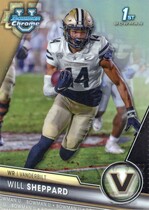2023 Bowman Chrome University Refractor #177 Will Sheppard