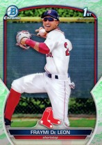 2023 Bowman Chrome Prospects Lunar Glow Refractor #BCP-97 Fraymi De Leon
