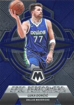 2022 Panini Mosaic Epic Performers #7 Luka Doncic