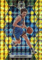 2022 Panini Mosaic Reactive Yellow Mosaic #113 Scottie Barnes