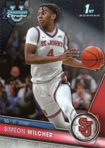 2023 Bowman Chrome University #15 Simeon Wilcher