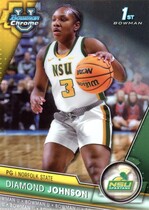 2023 Bowman Chrome University #22 Diamond Johnson