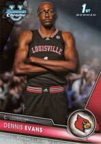 2023 Bowman Chrome University #47 Dennis Evans