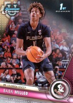 2023 Bowman Chrome University #100 Baba Miller