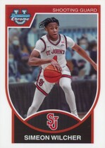 2023 Bowman Chrome University 2007-08 Bowman #07B-6 Simeon Wilcher