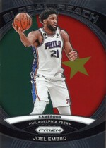 2023 Panini Prizm Global Reach #5 Joel Embiid