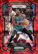 2023 Panini Prizm Red Ice Prizm #86 James Wiseman