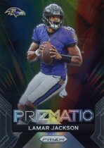 2023 Panini Prizm Prizmatic #12 Lamar Jackson