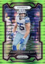 2023 Panini Prizm Neon Green Pulsar Prizm #76 Leighton Vander Esch