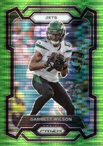 2023 Panini Prizm Neon Green Pulsar Prizm #233 Garrett Wilson