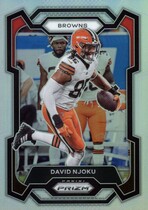 2023 Panini Prizm Silver Prizm #70 David Njoku