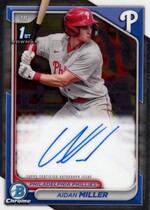 2024 Bowman Chrome Prospects Autos #CPA-AMI Aidan Miller