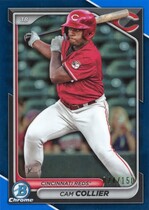 2024 Bowman Chrome Prospects Blue Refractor #BCP-13 Cam Collier