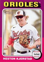 2024 Topps Heritage #327 Heston Kjerstad