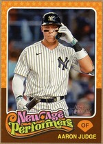 2024 Topps Heritage New Age Performers #NAP-15 Aaron Judge