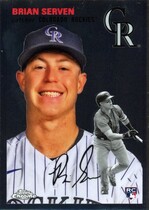 2023 Topps Chrome Platinum Anniversary #16 Brian Serven