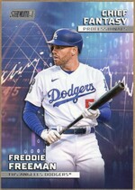 2023 Stadium Club Chief Fantasy Professionals #CFPRO-8 Freddie Freeman