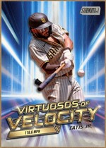 2023 Stadium Club Virtuosos of Velocity #VV-5 Fernando Tatis Jr.