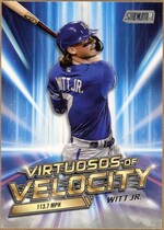 2023 Stadium Club Virtuosos of Velocity #VV-23 Bobby Witt Jr.