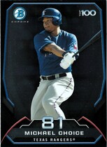 2014 Bowman Chrome Top 100 Prospects #BTP-81 Michael Choice
