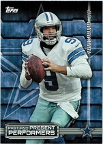 2015 Topps Past & Present Performers Dual #PPP-ROST Roger Staubach|Tony Romo