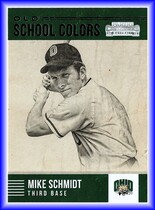 2015 Panini Contenders Old School Colors #8 Mike Schmidt