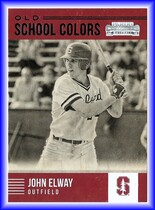 2015 Panini Contenders Old School Colors #16 John Elway