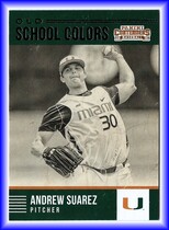 2015 Panini Contenders Old School Colors #42 Andrew Suarez