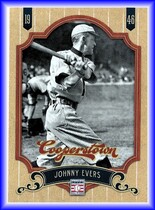 2012 Panini Cooperstown #34 Johnny Evers