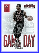 2015 Panini Contenders Draft Picks Game Day #13 Delon Wright