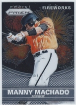 2015 Panini Prizm Fireworks #13 Manny Machado