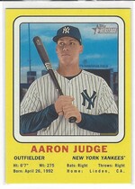 2018 Topps Heritage 1969 Collector Cards #69CC-AJ Aaron Judge