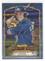 2018 Topps Update 2018 Hall of Fame Highlights Blue #HFH-2 Chipper Jones