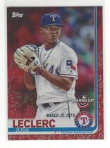 2019 Topps Opening Day Red Foil #155 Jose Leclerc