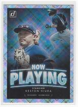 2020 Donruss Now Playing Diamond #NP-11 Keston Hiura