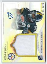2012 Topps Platinum Rookie Patch Autographs Refractors #114 Chris Rainey