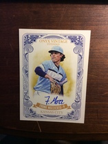 2021 Onyx Vintage Extended Blue Signatures #VAFM Frank Mozzicato