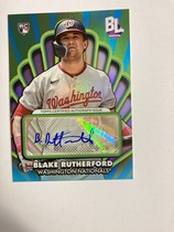 2024 Topps Big League Opening Act Autos #OAA-BR Blake Rutherford