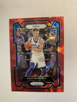 2023 Panini Prizm Red Ice Prizm #282 Filip Petrusev