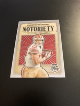 2024 Panini Mosaic Notoriety #9 Christian Mccaffrey