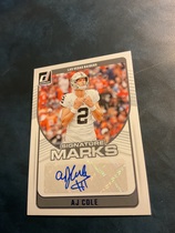 2024 Donruss Signature Marks #SMA-AJC Aj Cole