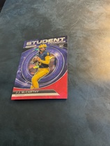 2024 Panini Prizm Draft Picks Student Orientation Red Ice Prizm #7 J.J. Mccarthy