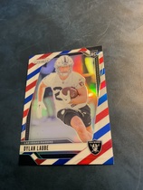 2024 Panini Prizm Red White and Blue Prizm #330 Dylan Laube